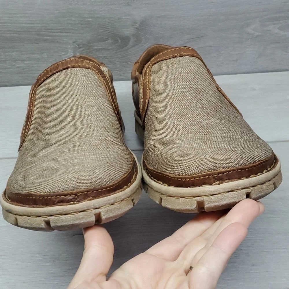 Born Mens Sawyer Comfort Loafer Slip on shoes sz 9.5
